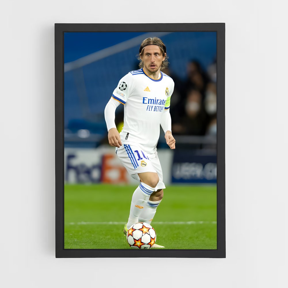 Poster Luka modric Liga (vue 2)